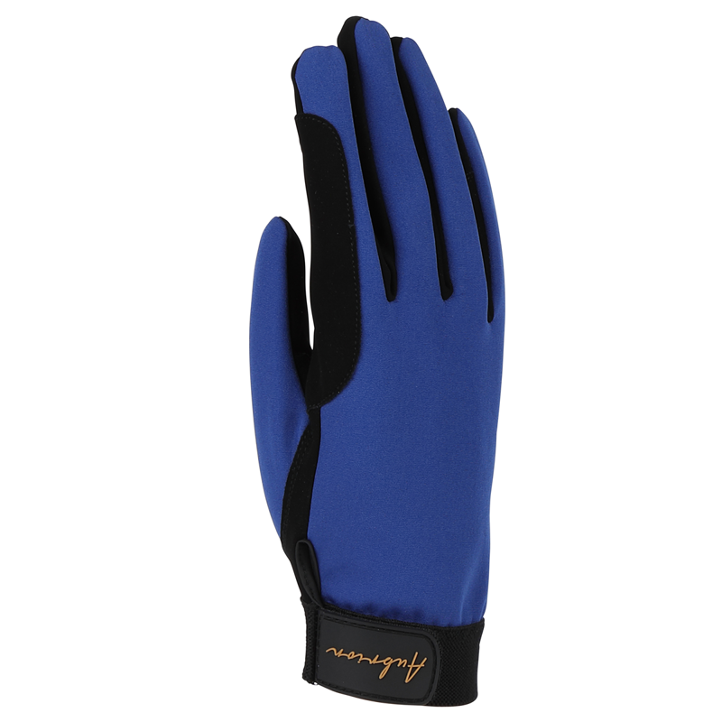 Aubrion Young Rider Team Winter Riding Gloves - Blue-1